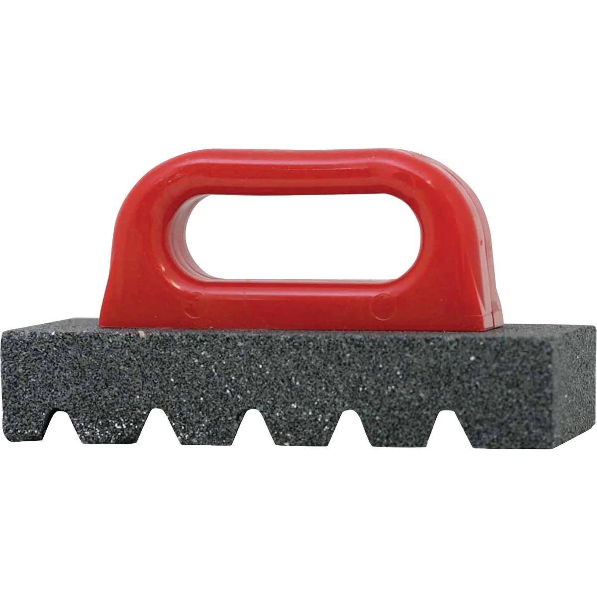 Sophisticated Do it 8 In. Fluted Rubbing Brick with Handle Versatile