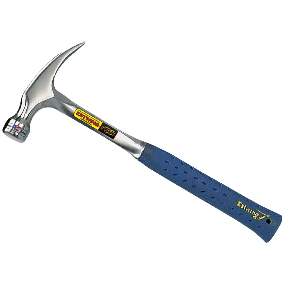 Reusable Estwing 16 Oz. Smooth-Face Rip Claw Hammer with Nylon-Covered Steel Handle Modern