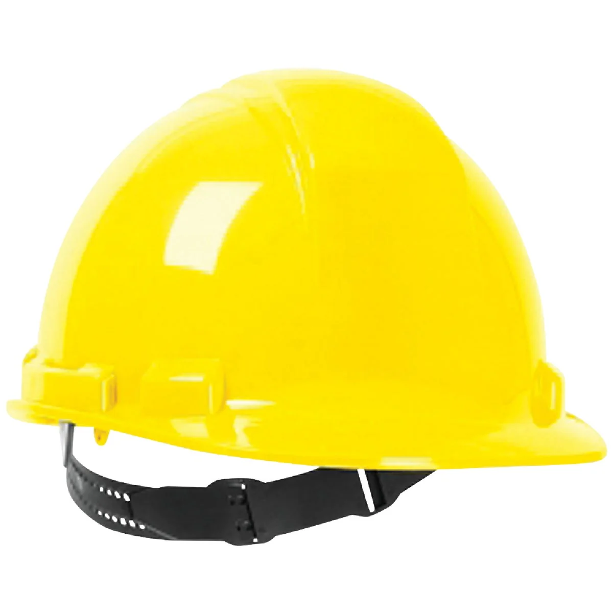 Next-Generation Safety Works Yellow Cap Style Non-Vented Hard Hat with Pin Lock Healthy