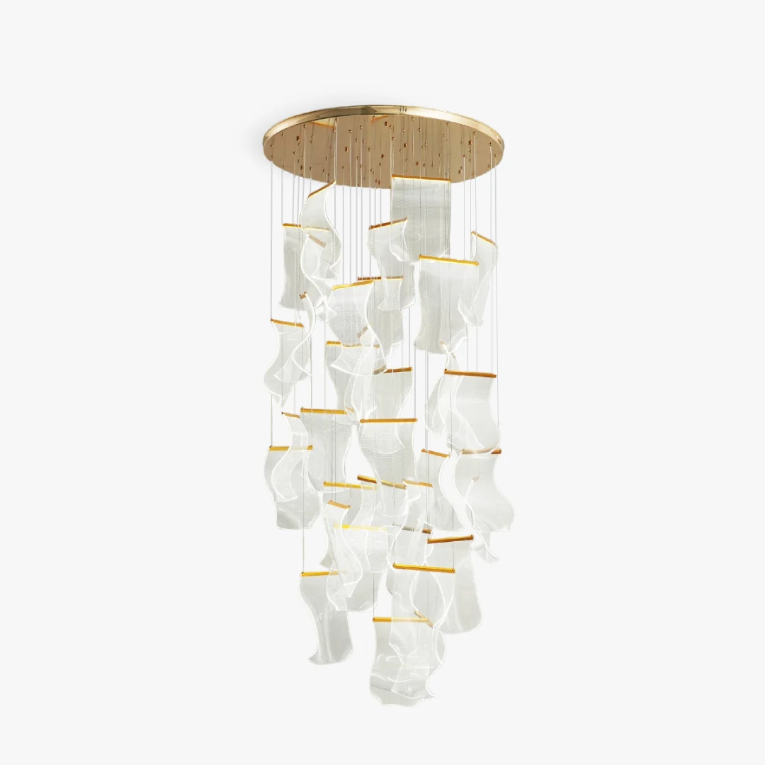 Long-Lasting Luxe kroonluchter van acryl Reusable