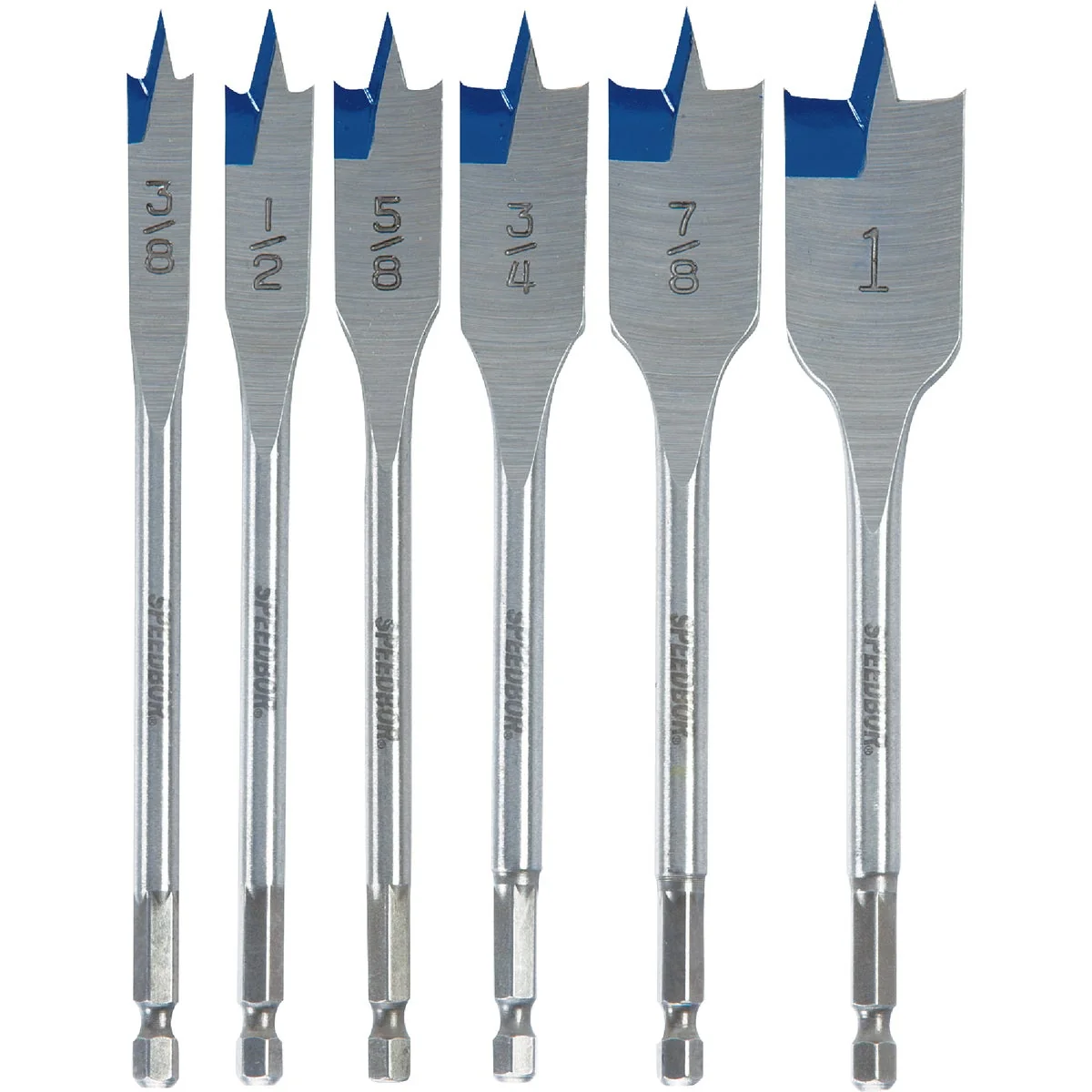 Soft Irwin Speedbor 6-Piece Spade Bit Set Quality