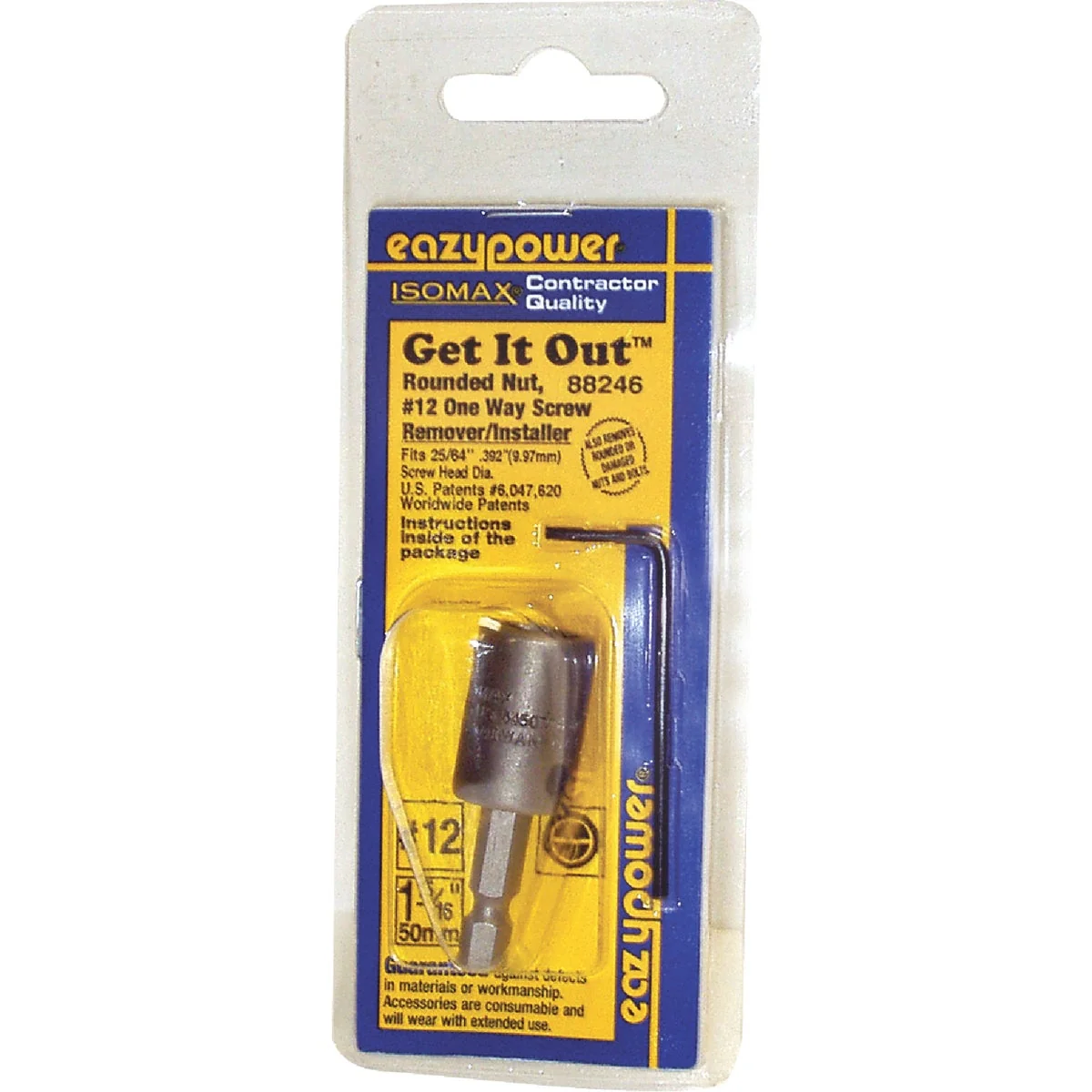 Fine Eazypower Isomax 12 One Way Rounded Nut and Screw Extractor High-Performance