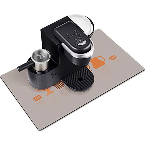 Versatile Thick Counter Protector Absorbent Coffee Machine Spill Mat Smart