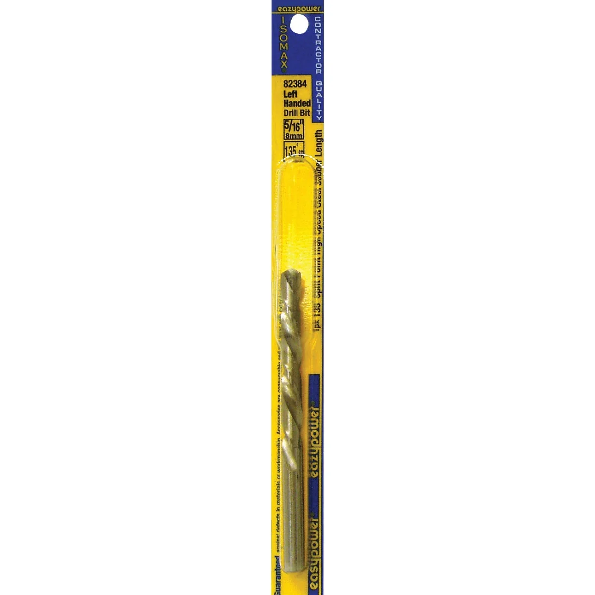 High-Performance Eazypower 5 16 In. High Speed Steel 135 deg Left Hand Drill Bit Functional