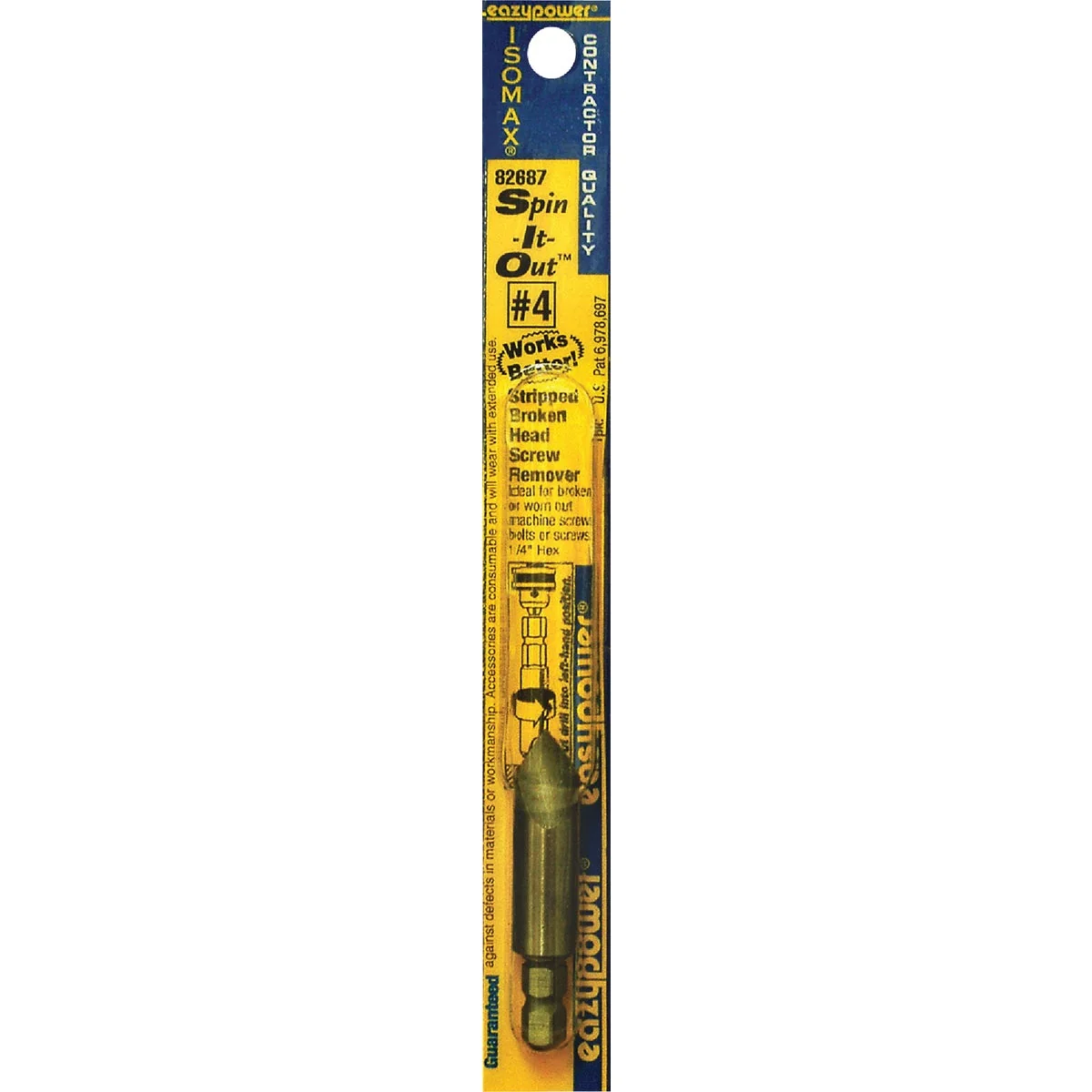 Practical Eazypower Spin-it-Out 4 Screw Extractor Consistent