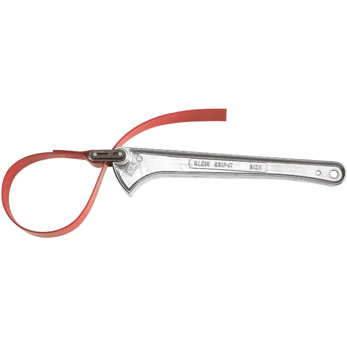 Authentic Klein Grip-It 1-1 2 In. to 5 In. 12 In. Strap Wrench Lightweight