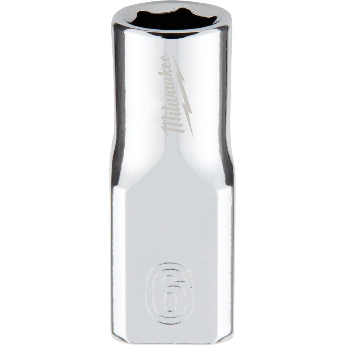 Trendy Milwaukee 1 4 In. Drive 6 mm 6-Point Shallow Metric Socket with FOUR FLAT Sides Functional