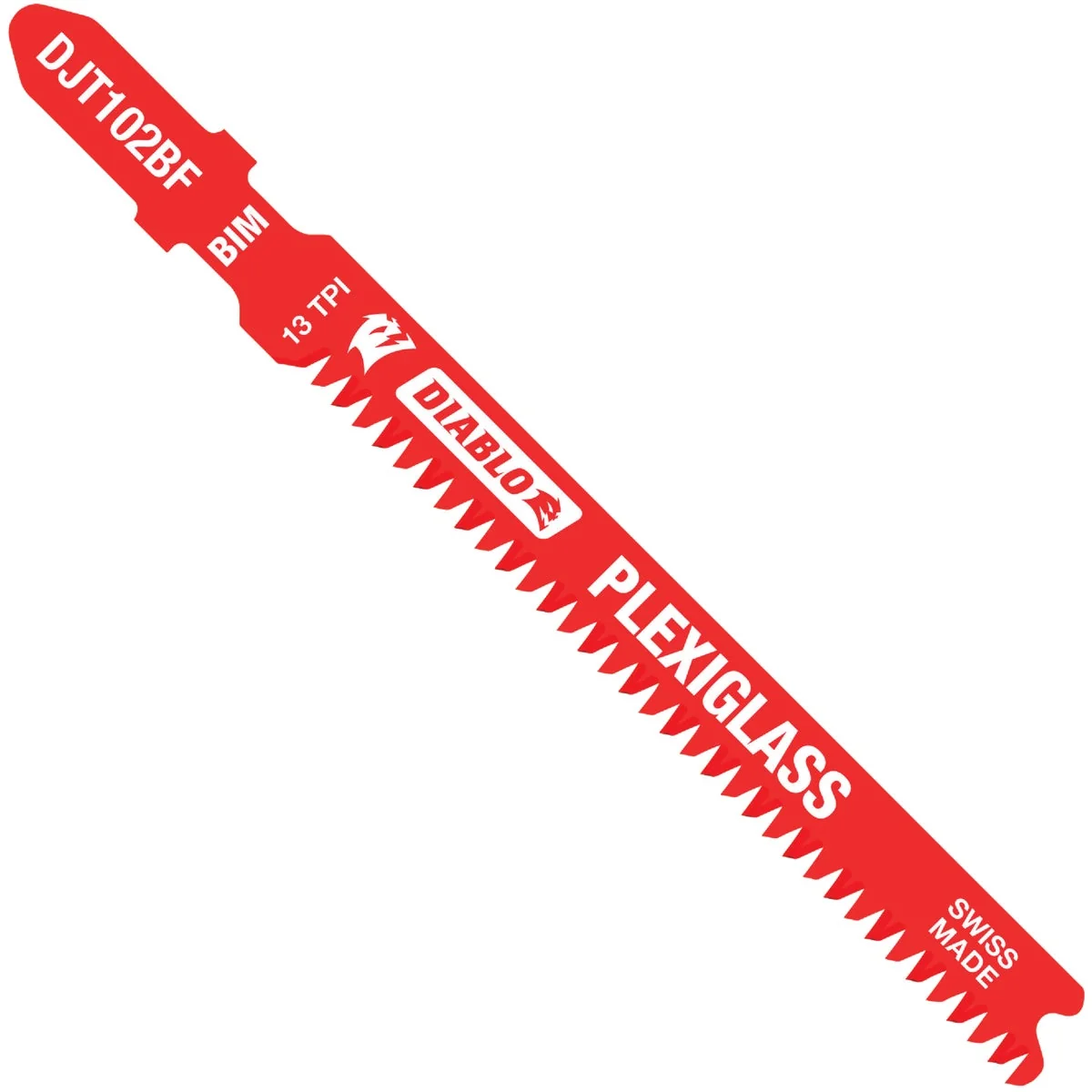 Reliable Diablo T-Shank 3-5 8 In. x 13 TPI Bi-Metal Jig Saw Blade for Plexiglass 5-Pack Classic