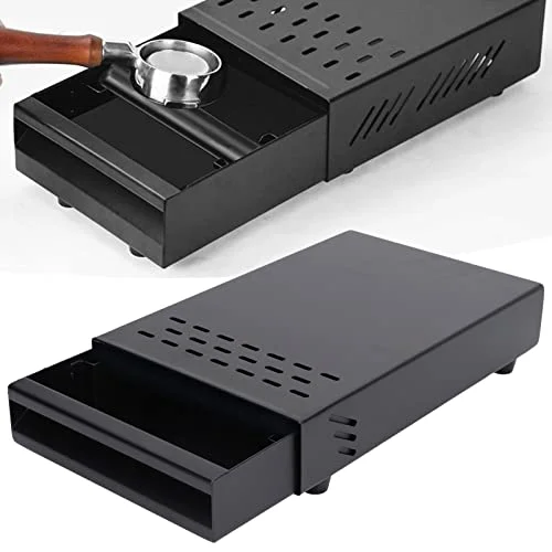 Carefully Designed Coffee Knock Box Drawer Stainless Steel 13.5 x 9.9 Inch Comfortable