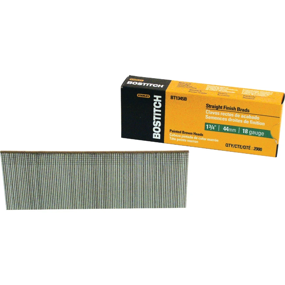 Genuine Bostitch 18-Gauge Coated Brad Nail 1-3 4 In. 2000 Ct. Relaxed