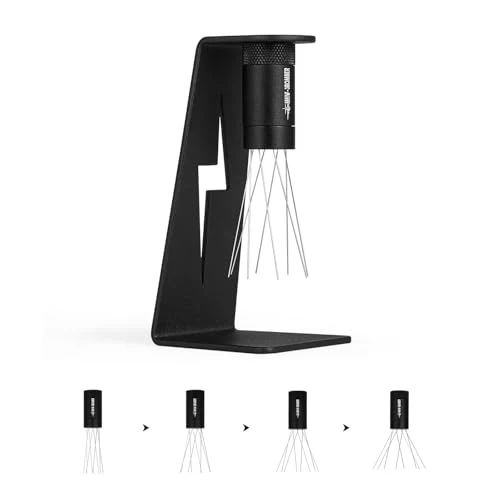 Fine Crafted WDT Tool Espresso Distribution Tool with Magnetic Stand Flexible