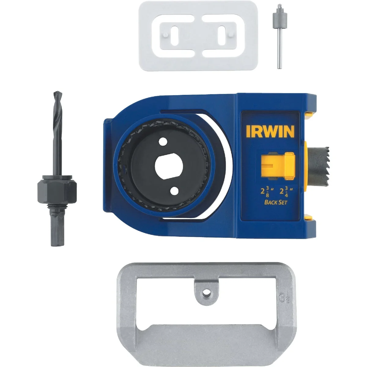 Verified Irwin Carbon Steel Door Lock Installation Kit for Wood Doors Outstanding