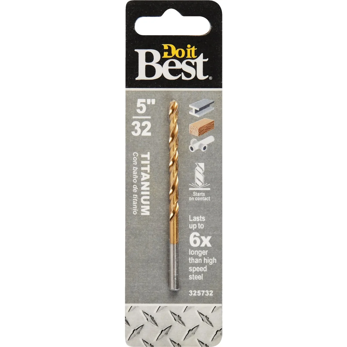 Functional Do it 5 32 In. Titanium Drill Bit Efficient