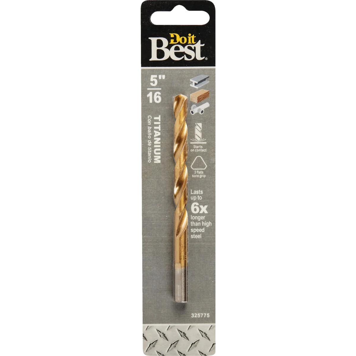 Eco-Friendly Do it 5 16 In. Titanium Drill Bit Easy-to-Use