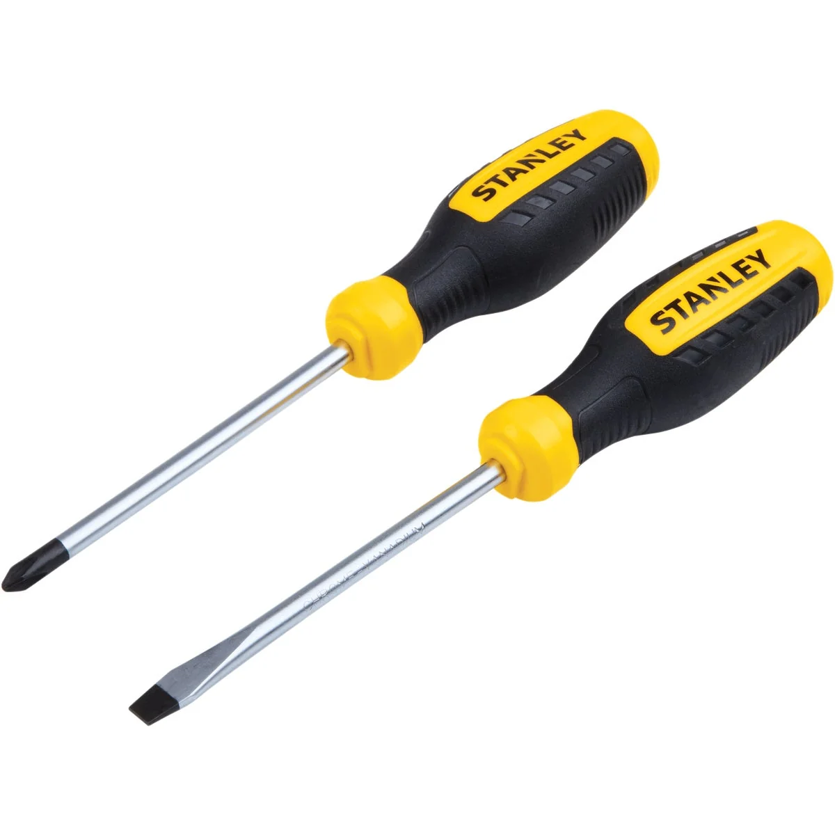 Innovative Stanley Slotted Phillips Screwdriver Set 2-Piece Carefully Designed