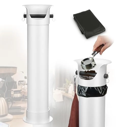 Professional Espresso Coffee Knock Box with Garbage Bags Reusable