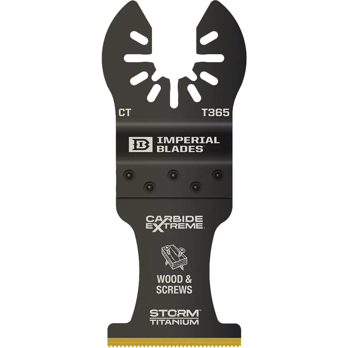 Eco-Friendly Imperial Blades One Fit Carbide Extreme 1-3 8 In. Storm Titanium Multi-Material Blade Elegant