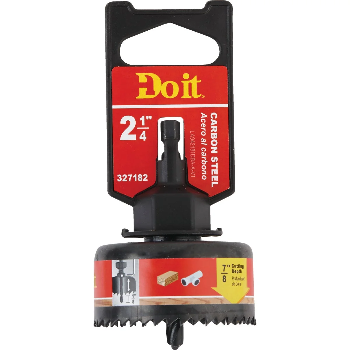 User-Friendly Do it 2-1 4 In. Carbon Steel Hole Saw with Mandrel Eco-Friendly