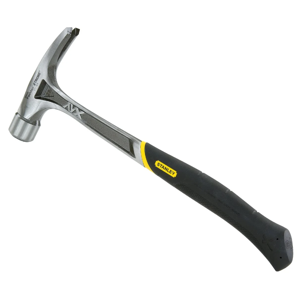 Long-Lasting Stanley FatMax Anti-Vibe 28 Oz. Milled-Face Framing Hammer with Steel Handle Proven