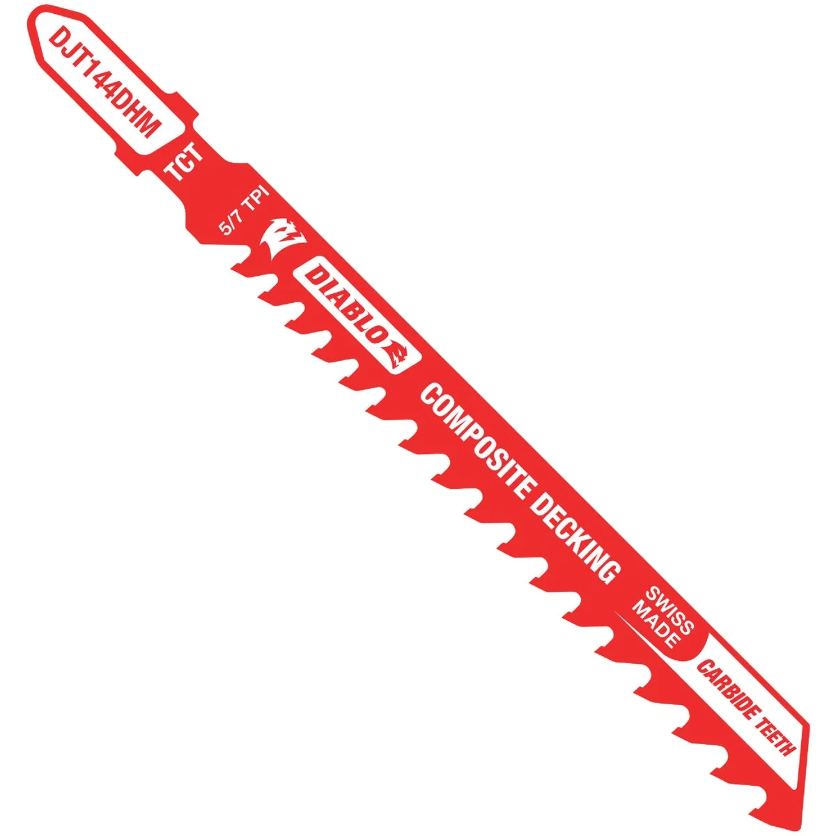 Proven Diablo T-Shank 4 In. 5 7 TPI Carbide Jig Saw Blade for Composite Decking Exceptional
