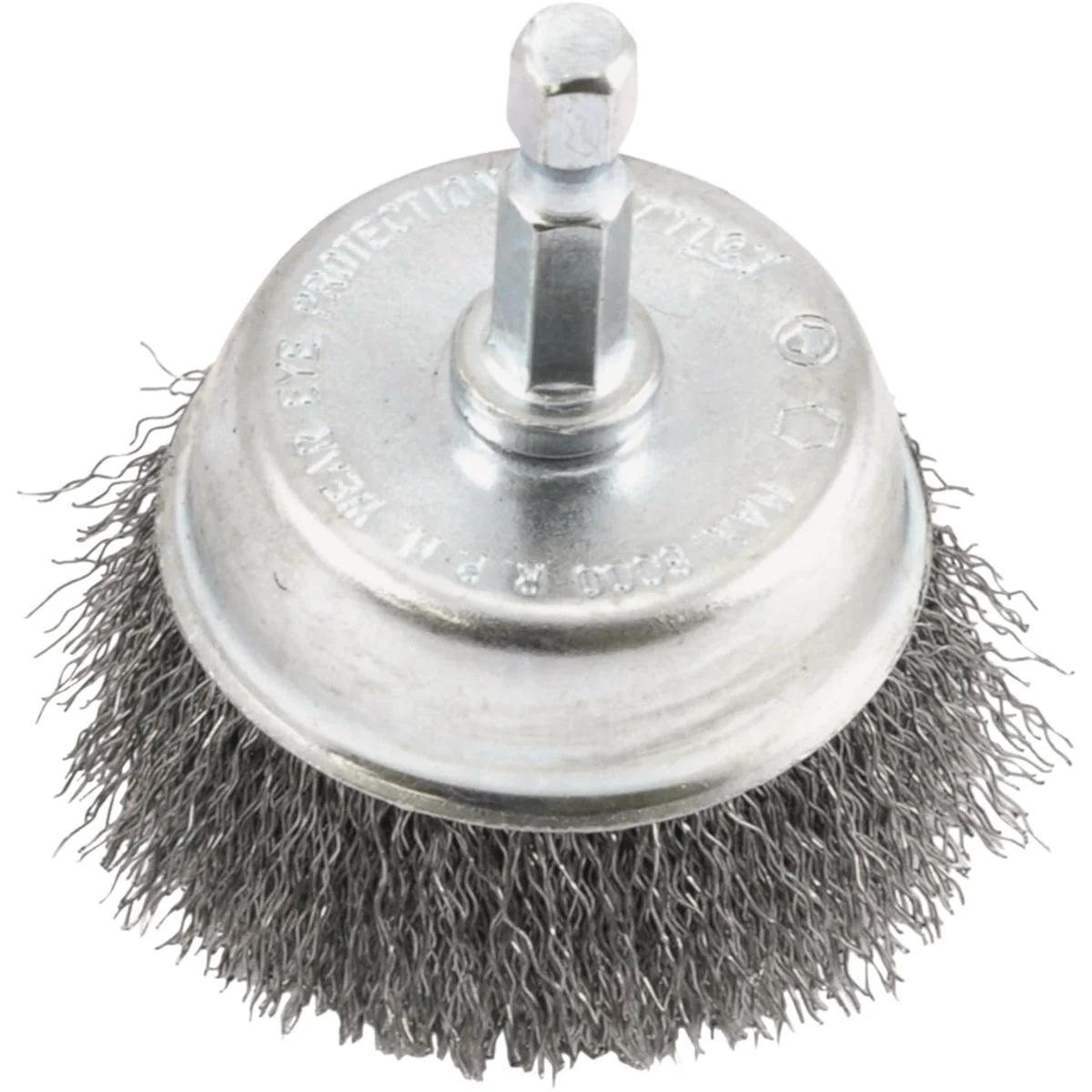 Green Forney 2 In. 1 4 In. Hex Fine Drill-Mounted Wire Brush Refined