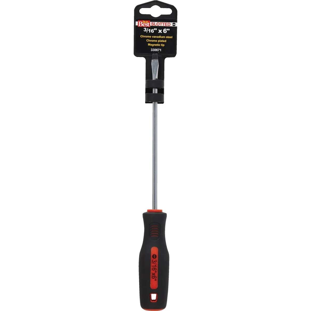 Clean Do it 3 16 In. x 6 In. Slotted Screwdriver First-Class