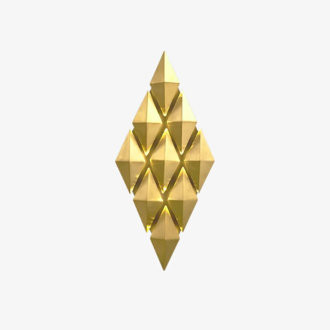 Eco-Friendly Geometrische Diamant Wandlamp User-Friendly