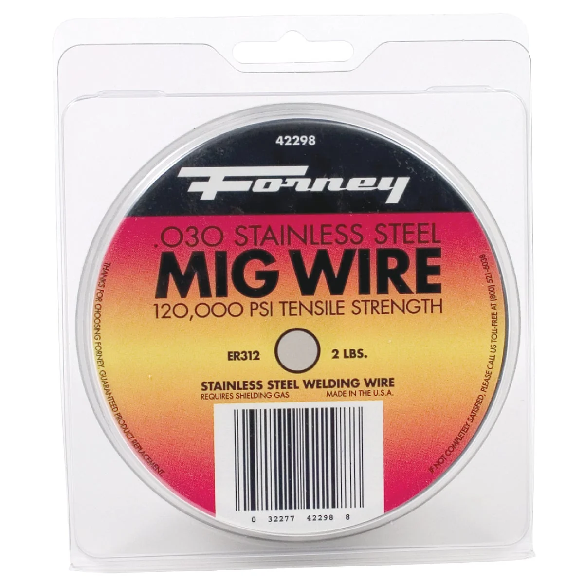 Luxury Forney ER308 Stainless Mig Wire 0.030 In. 2 Lb. Effective