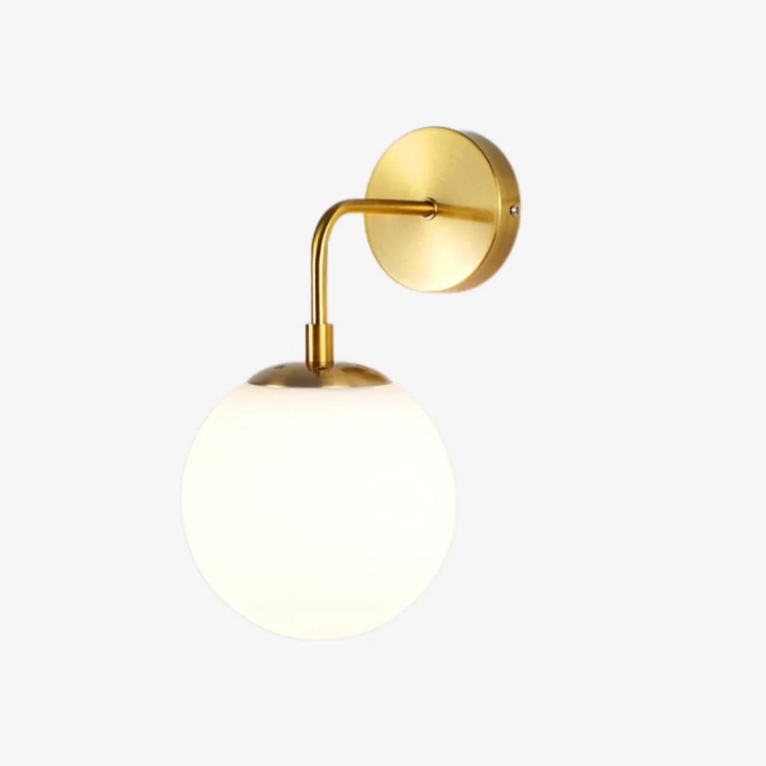 Artisan Moderne bolvormige wandlamp Genuine