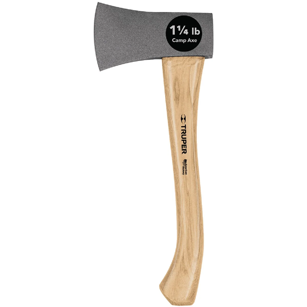 Dependable Truper 14 In. L. 1-1 4 Lb. Head Hickory Wood Handle Camper Axe Fine