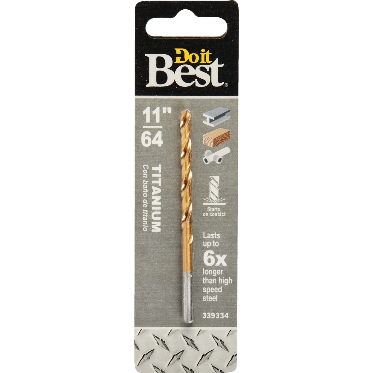 Smooth Do it 11 64 In. Titanium Drill Bit High-End