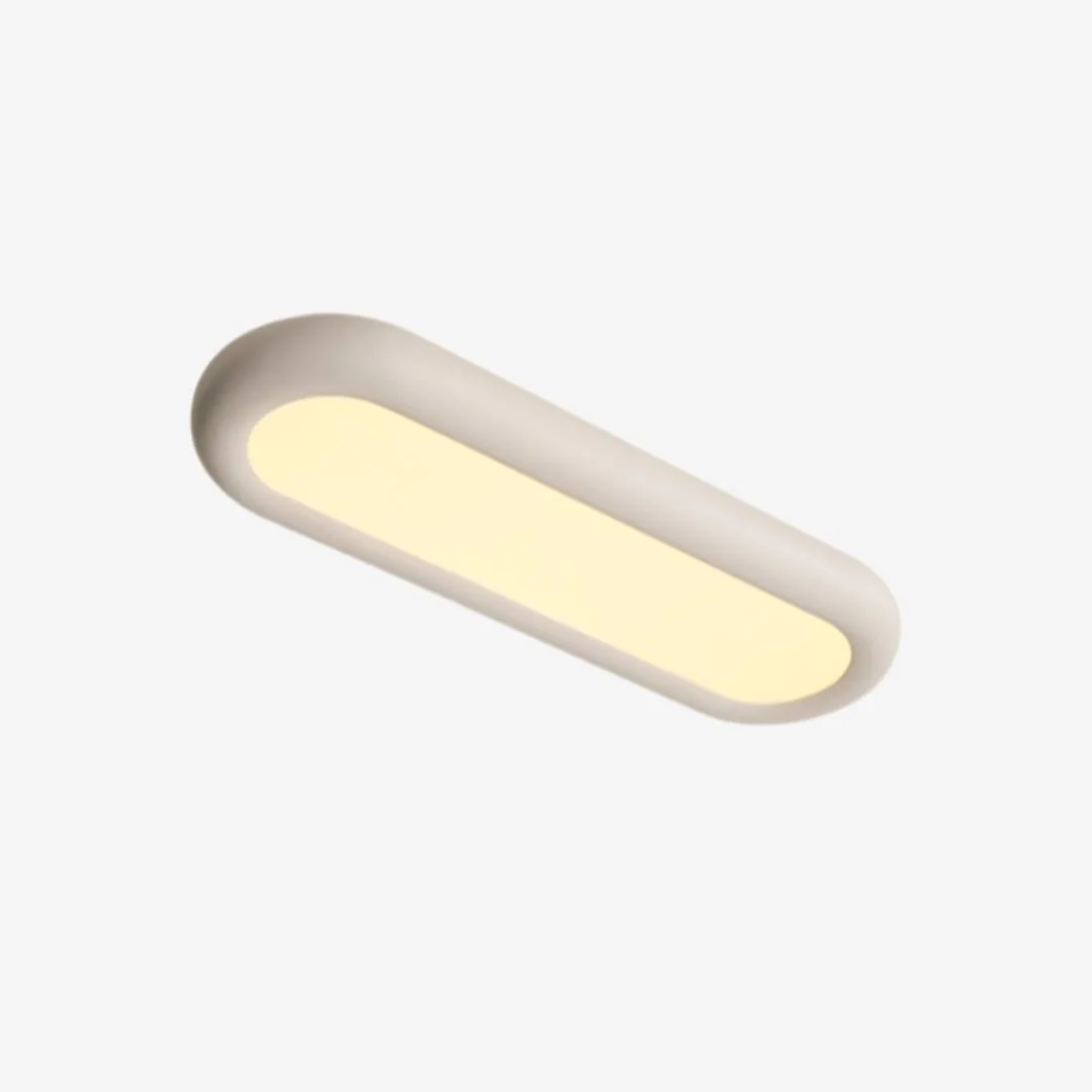 Exceptional Moderne ovale plafondlamp Excellent