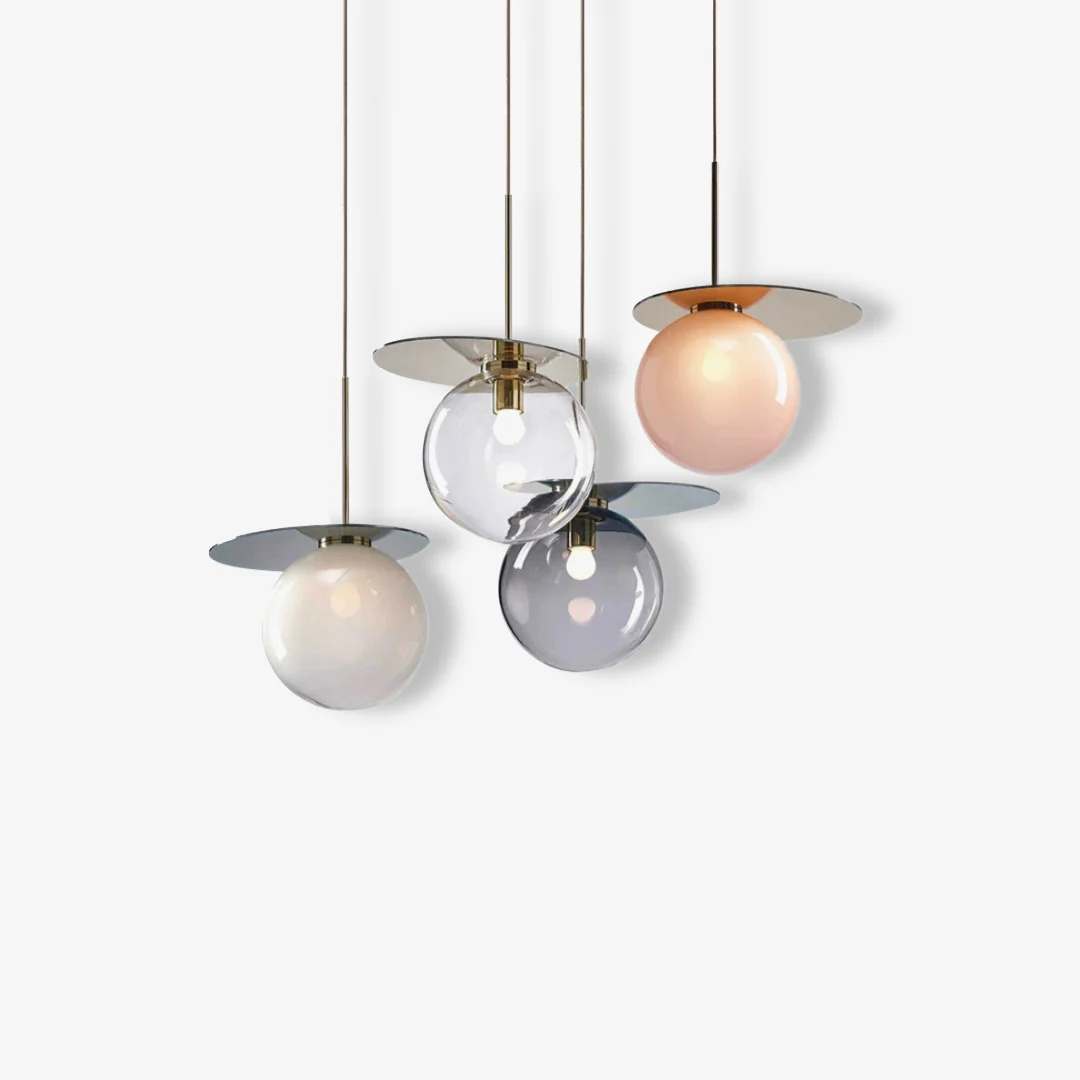 High-Performance Hanglamp van gekleurd glas Innovative