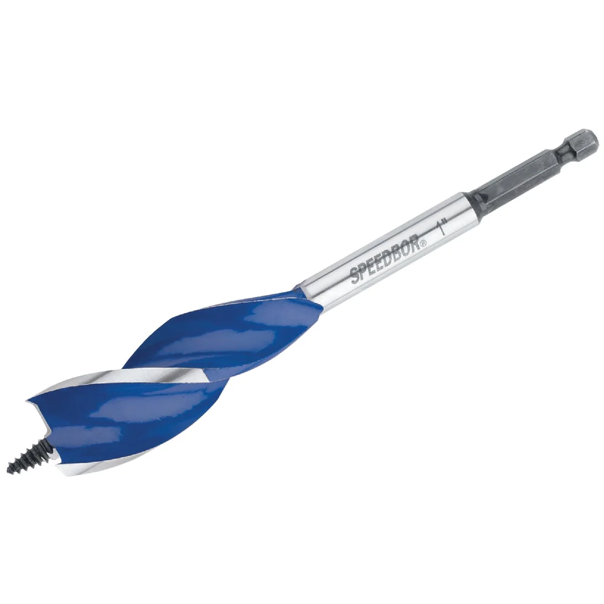 Expertly Made Irwin Speedbor 1 In. x 6 In. Quick Change Auger Bit Secure