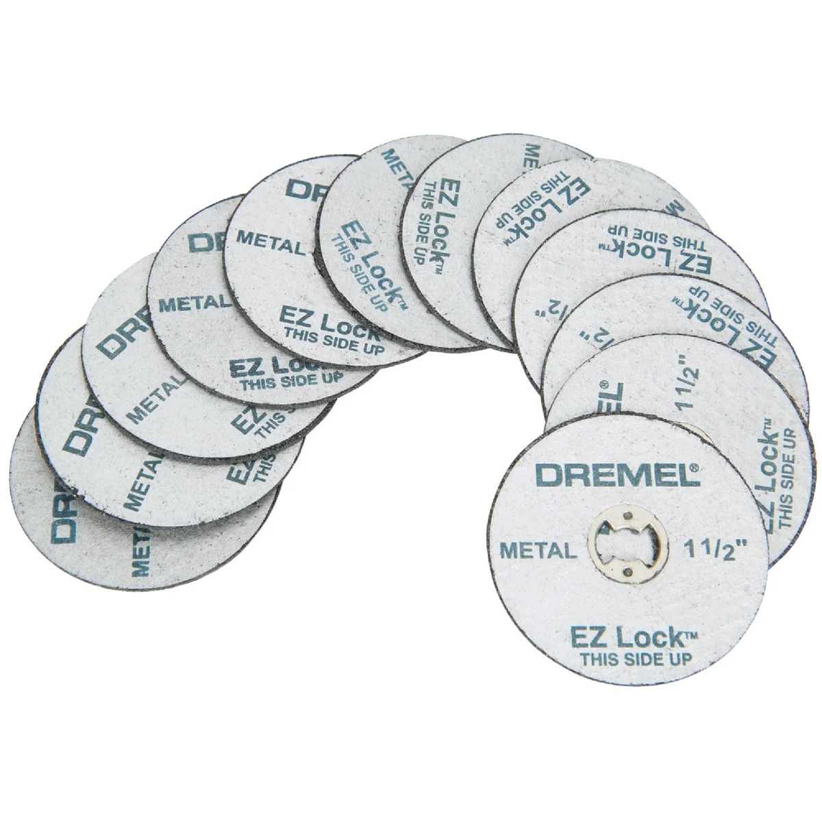 Healthy Dremel 1-1 2 In. EZ Lock Metal Cut-Off Wheel 12-Pack Expertly Made