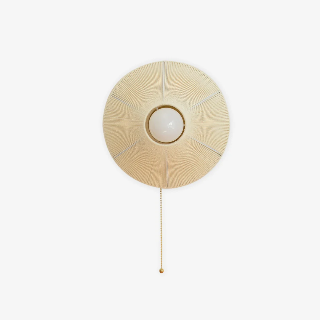Fine Crafted Wandlamp van katoendraad User-Friendly