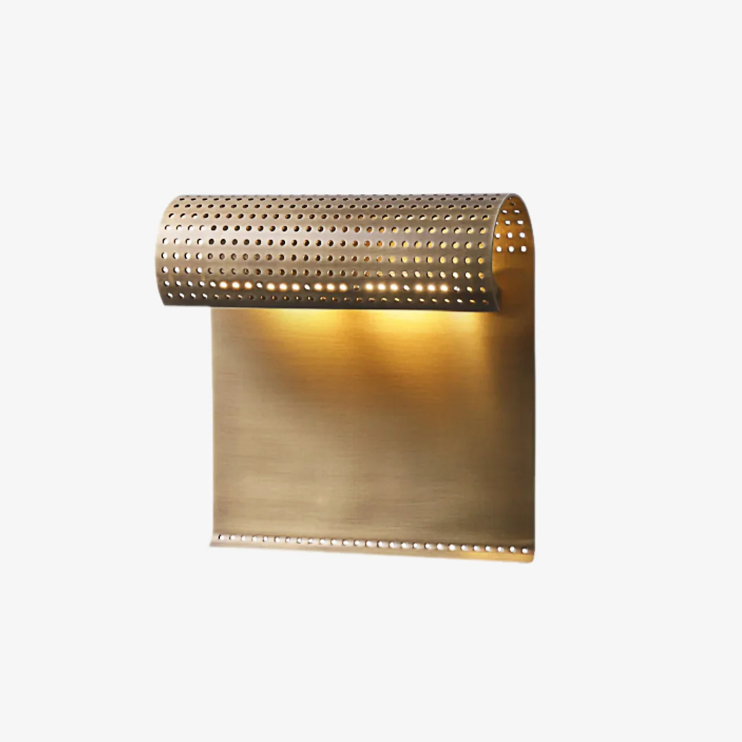 Efficient Wandlamp met gekrulde rand Flexible