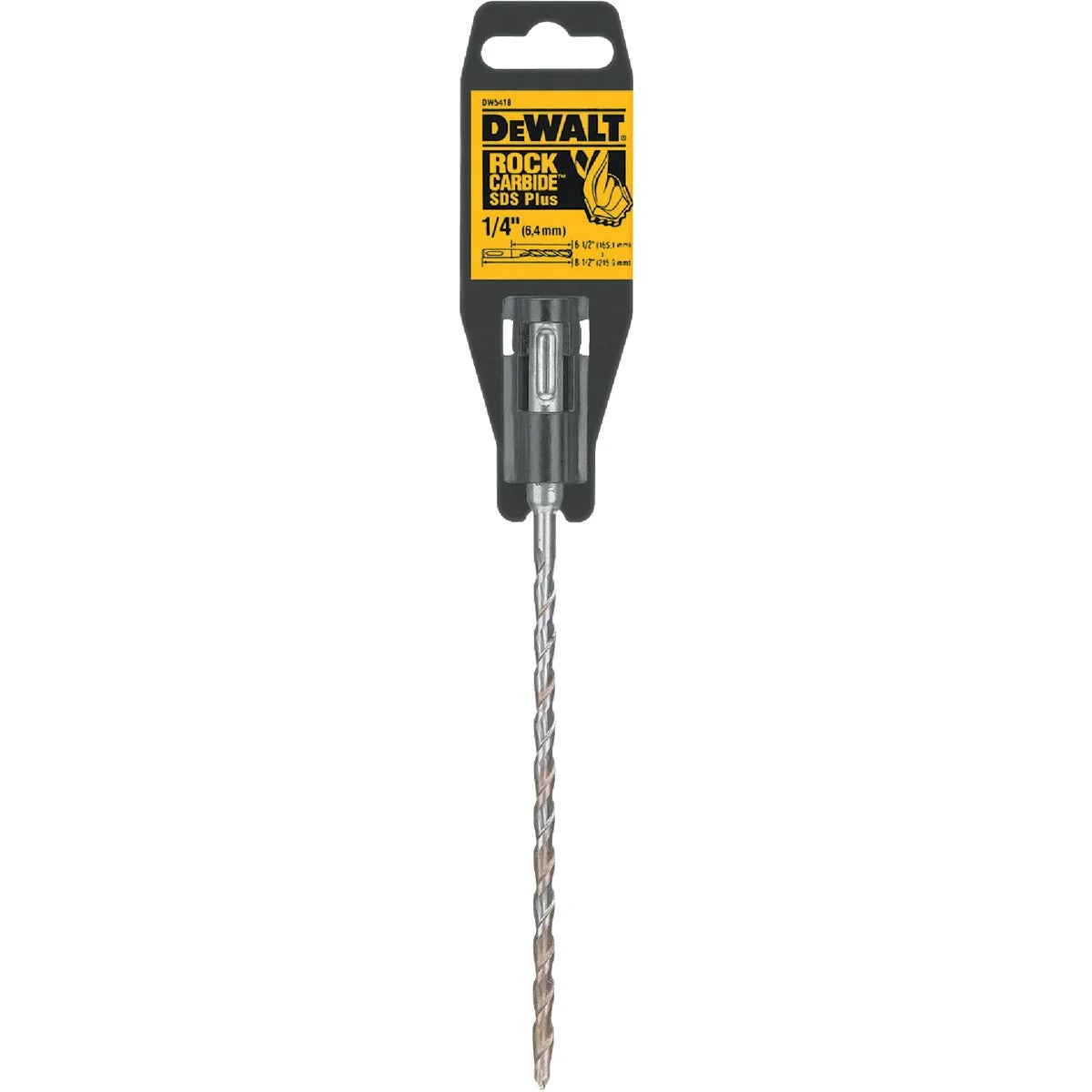 Smart DeWalt SDS-Plus 1 4 In. x 8-1 2 In. 2-Cutter Rotary Hammer Drill Bit Expertly Made