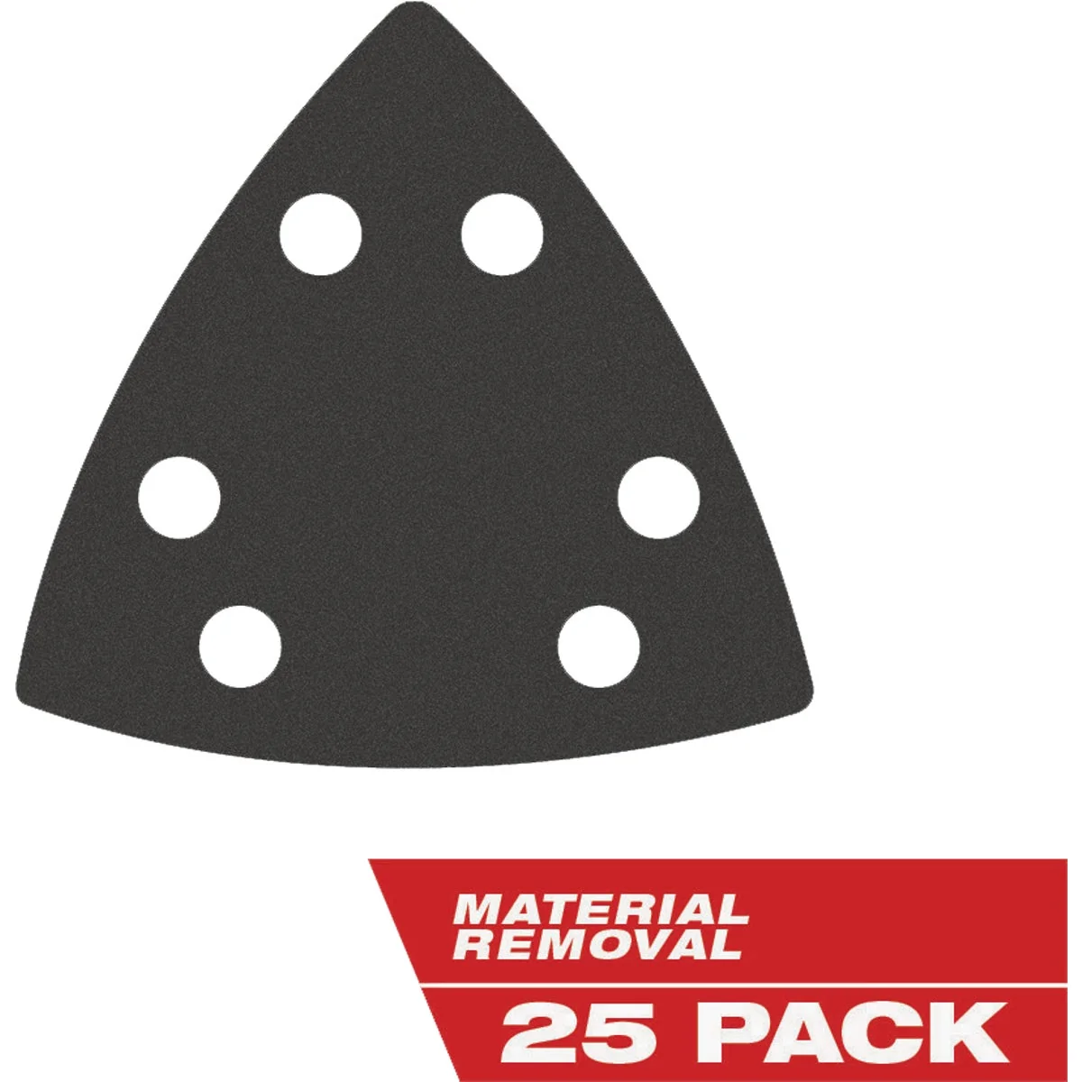Exclusive Milwaukee OPEN-LOK 3-1 2 In. Assorted Grit Triangle Sandpaper Variety Pack 25-Pack Fine