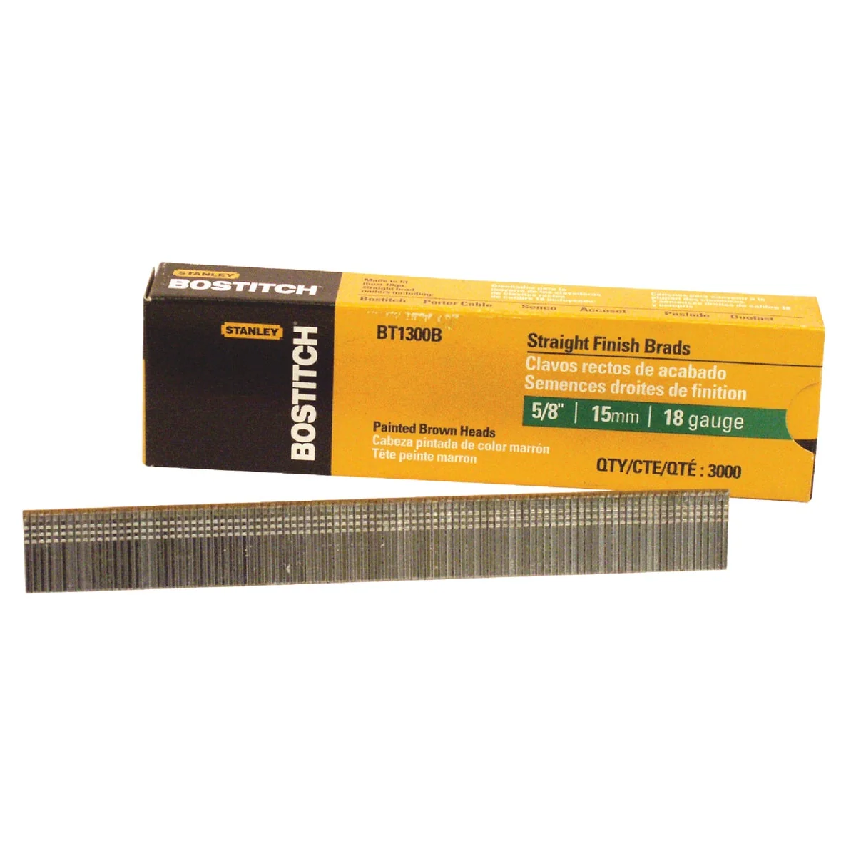 Organic Bostitch 18-Gauge Coated Brad Nail 5 8 In. 3000 Ct. Innovative