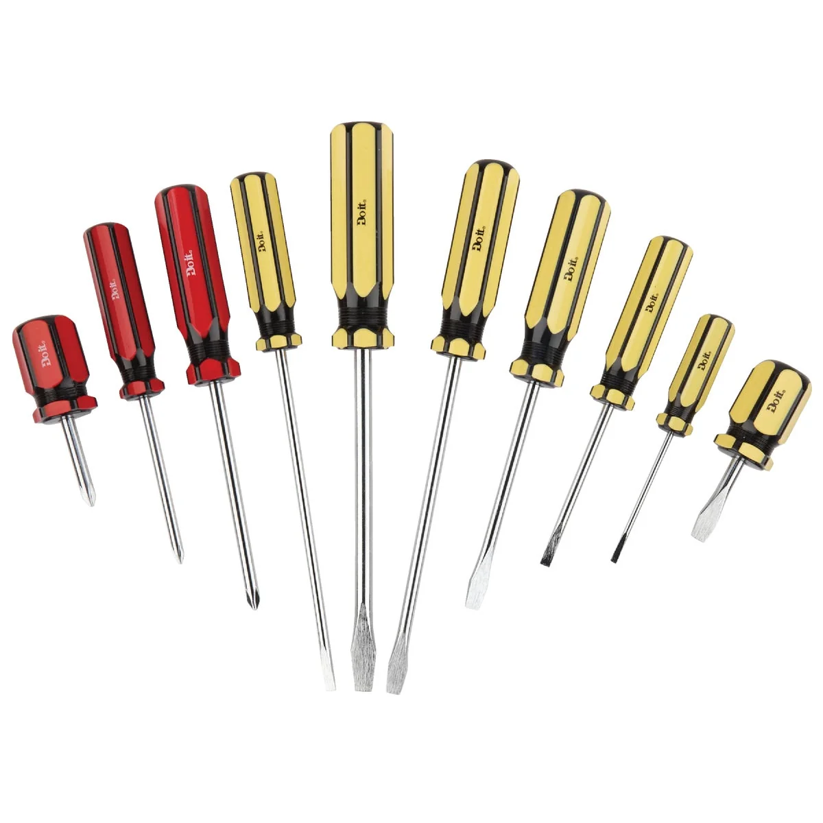 Flexible Do it Screwdriver Set 10-Piece Premium Material
