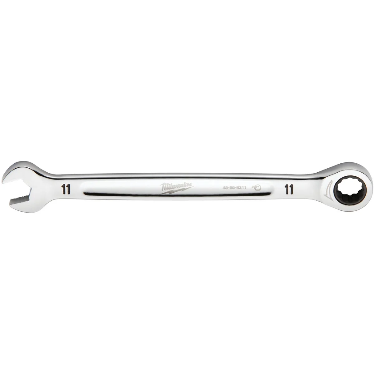 Casual Milwaukee Metric 11 mm 12-Point Ratcheting Combination Wrench Fine