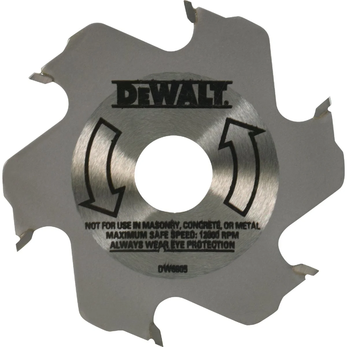 Detailed DeWalt 4 In. 6-Tooth Carbide Plate Joiner Blade Efficient