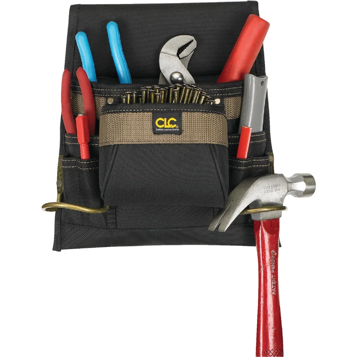 Pure CLC 8-Pocket Polyester Nail Tool Bag High-End