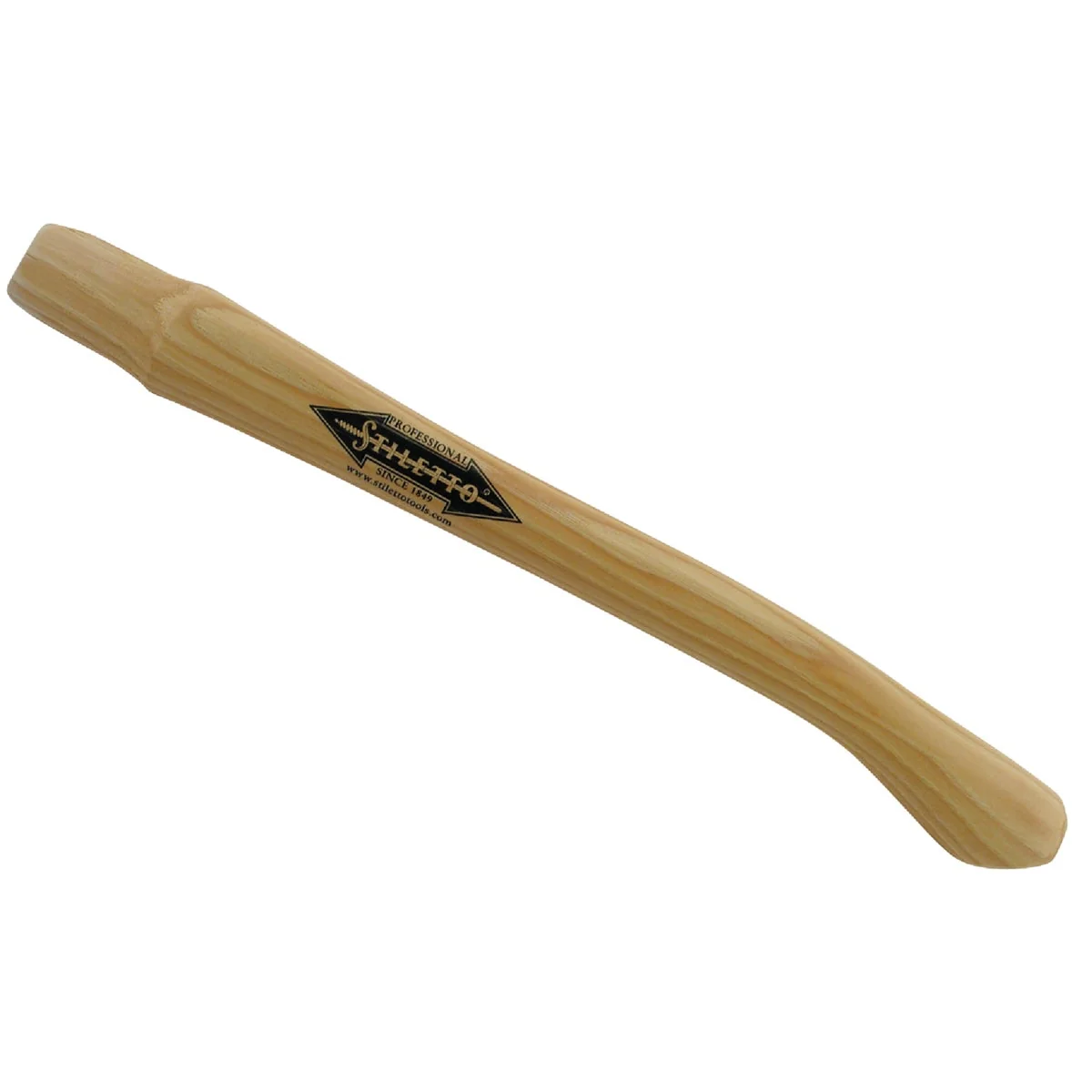 High-Performance Stiletto 18 In. Curved Hickory Framing Hammer Handle Clean