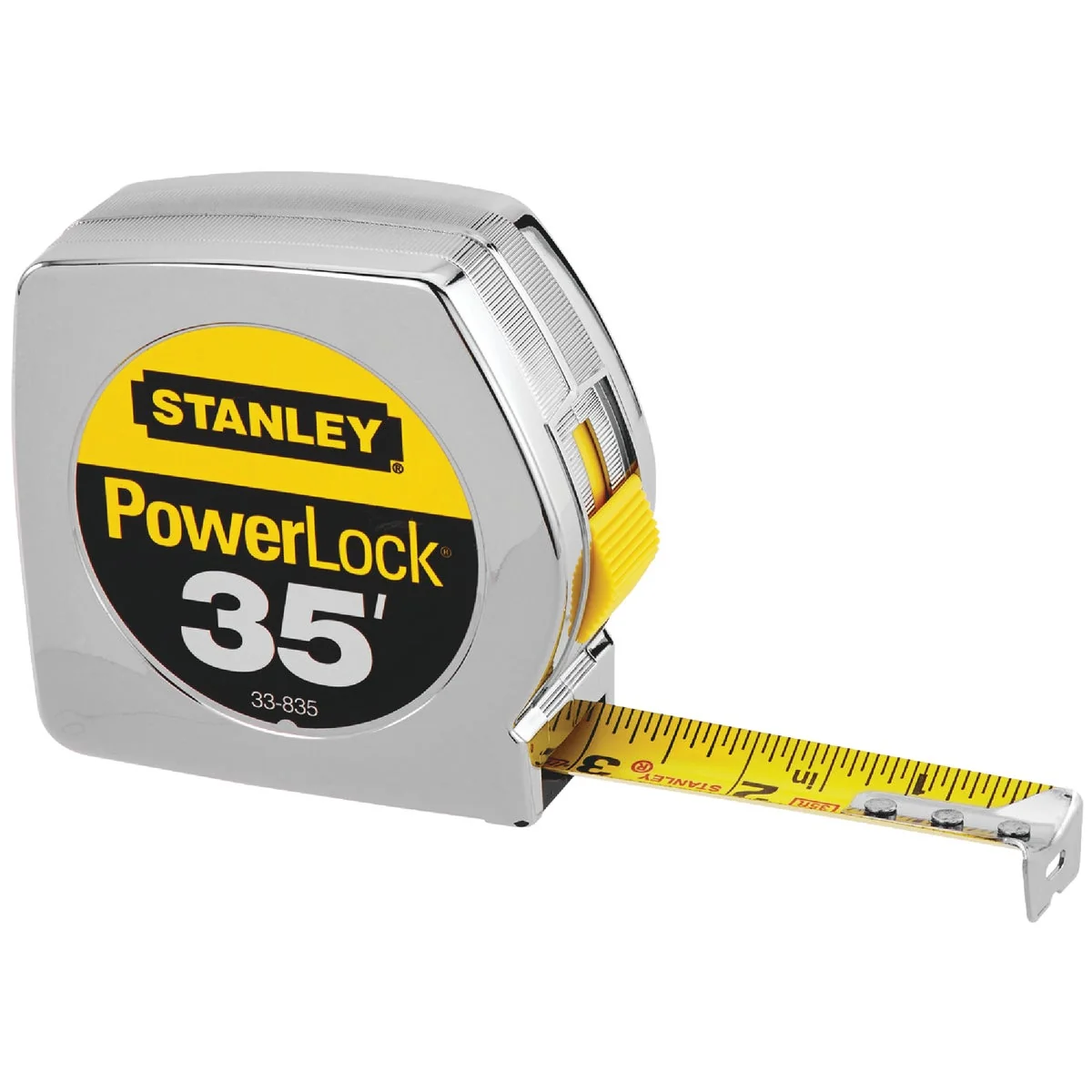 Specialty Stanley PowerLock 35 Ft. Tape Measure Premium Material