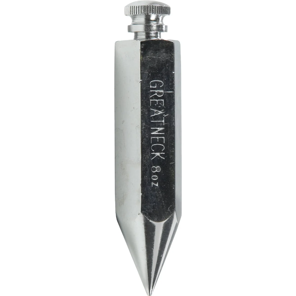 Lightweight Johnson Level 8 Oz. Steel Plumb Bob Crafted