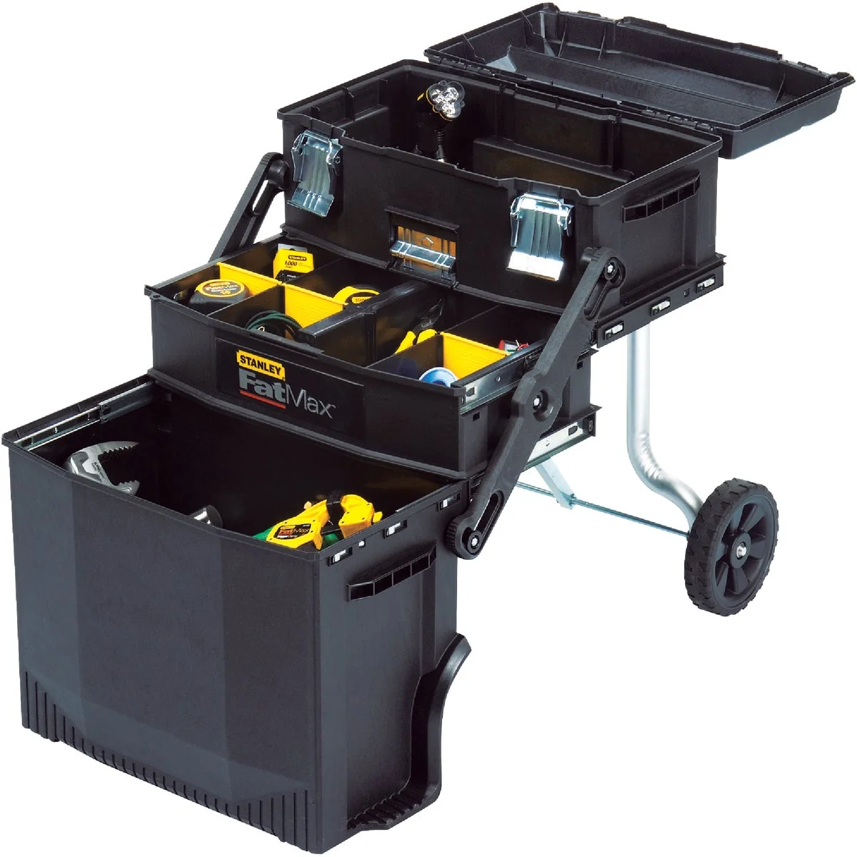 Versatile Stanley FatMax 22 In. W x 18 In. H x 17 In. L Mobile Workstation Tool Cart Expertly Made