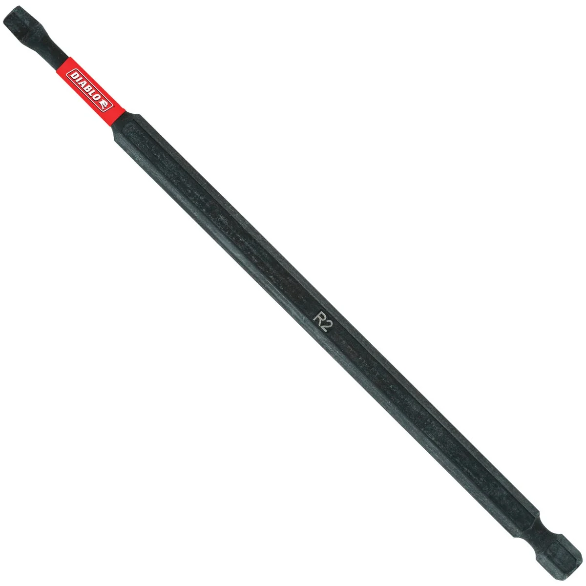 Green Diablo 2 Square Recess 6 In. Power Impact Screwdriver Bit Original