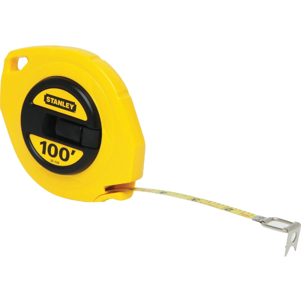 Clean Stanley 100 Ft. Steel Closed Case Reel Tape Reliable